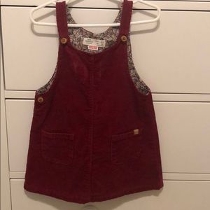 Zara corduroy dress
